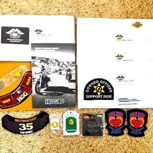 Harley Davidson Pins and Patches